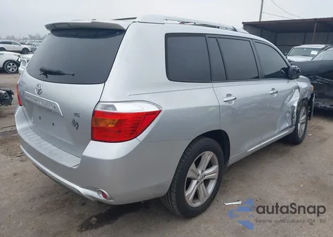 2008 Toyota Highlander Limited from USA, damaged, VIN JTEDS42A782054254